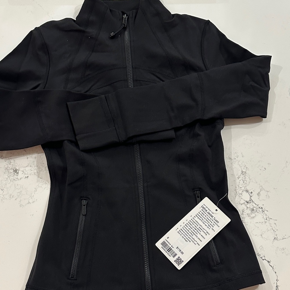Black Define Jacket Lululemon